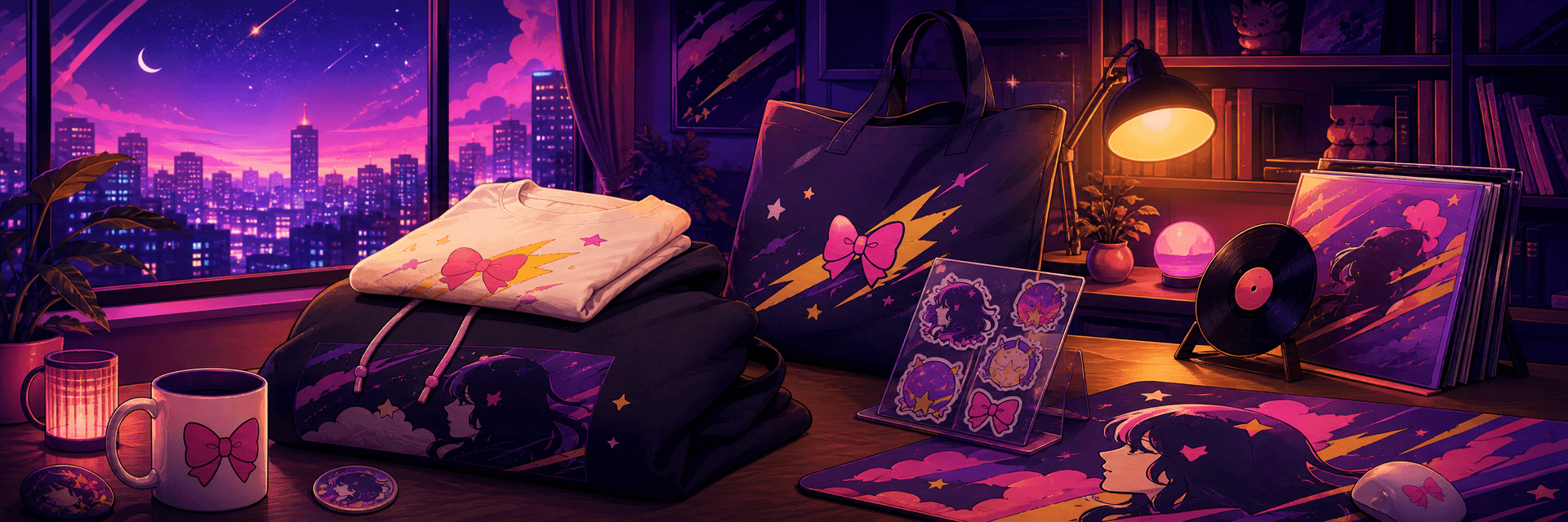 Lofi Girl fan merchandise